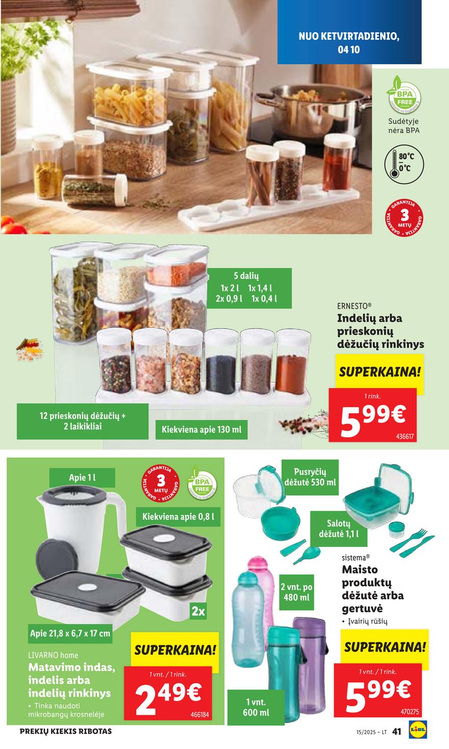Lidl ne maisto leidinys akcijos nuo 
  2025-04-07 iki 
  2025-04-13 | Leidinukas.lt puslapis 41