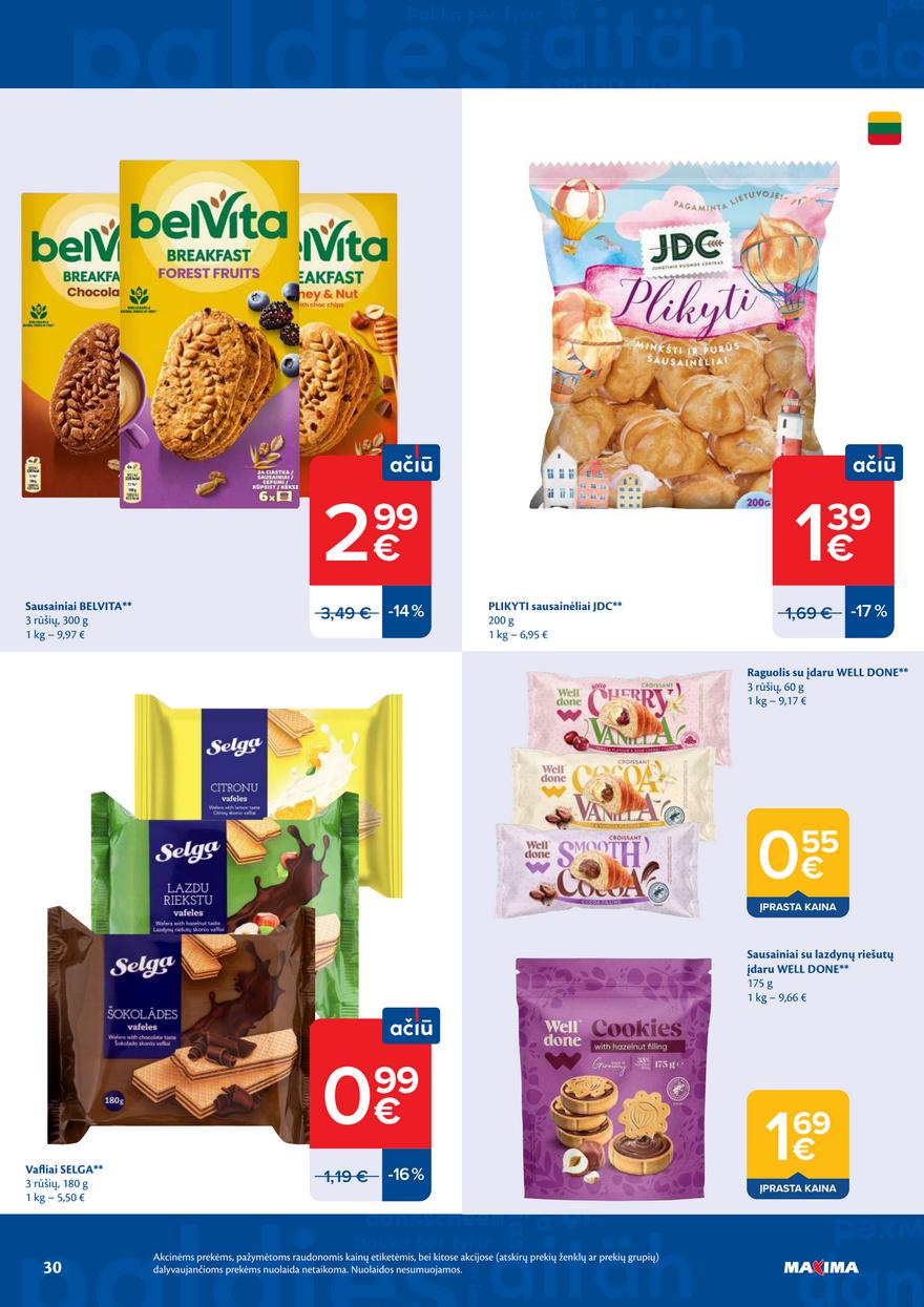 Maxima leidinys akcijos nuo 
  2026-06-09 iki 
  2026-06-15 | Leidinukas.lt puslapis 30