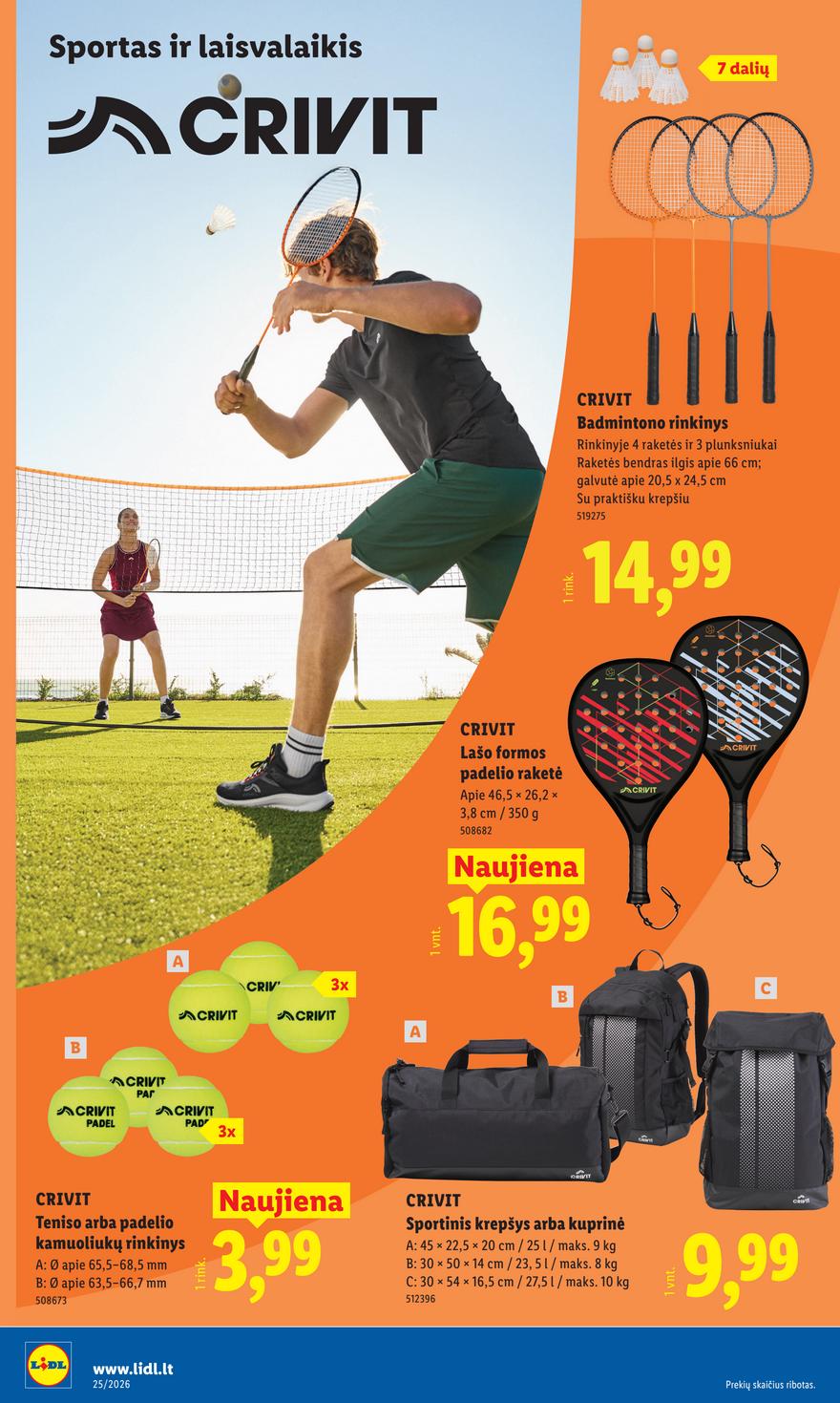 Lidl leidinys akcijos nuo 
  2026-06-15 iki 
  2026-06-21 | Leidinukas.lt puslapis 24