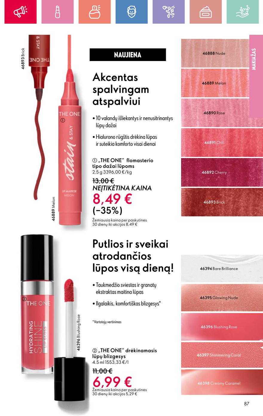 Oriflame katalogas akcijos nuo 
  2025-06-22 iki 
  2025-07-12 | Leidinukas.lt puslapis 87