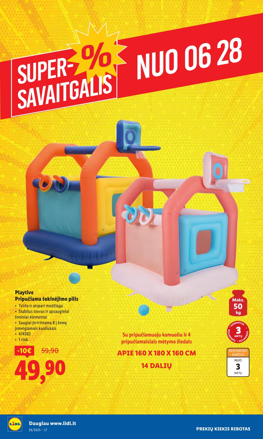 Lidl ne maisto leidinys akcijos nuo 
  2025-06-23 iki 
  2025-06-29 | Leidinukas.lt puslapis 42