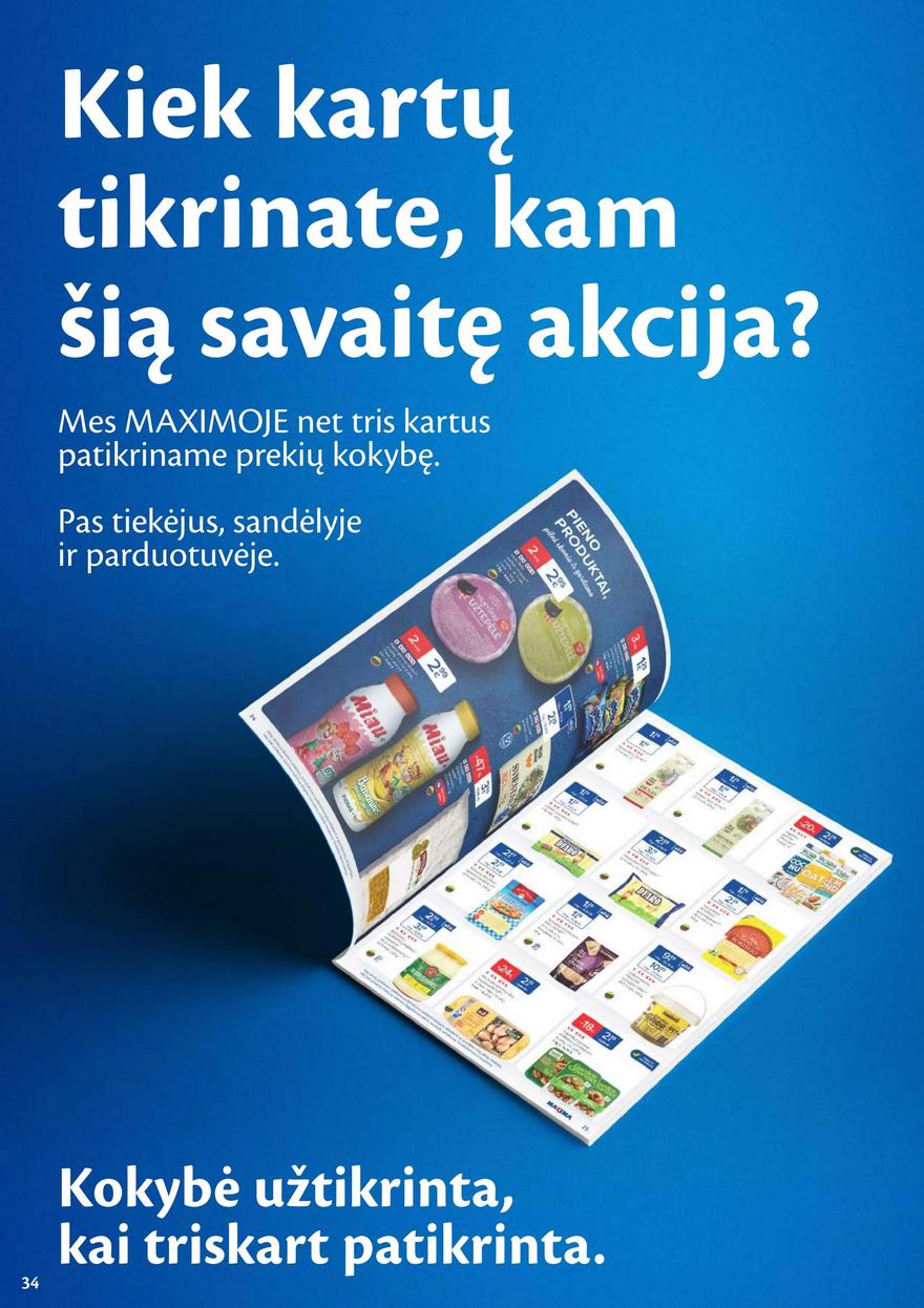 Maxima savaitinis leidinys 29 akcijos nuo 
  2025-07-15 iki 
  2025-07-21 | Leidinukas.lt puslapis 34