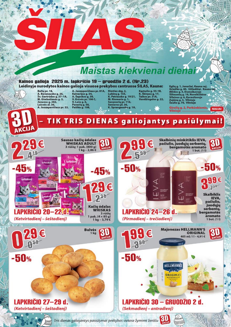 Šilas leidinys akcijos nuo 
  2025-11-19 iki 
  2025-12-02 | Leidinukas.lt puslapis 1