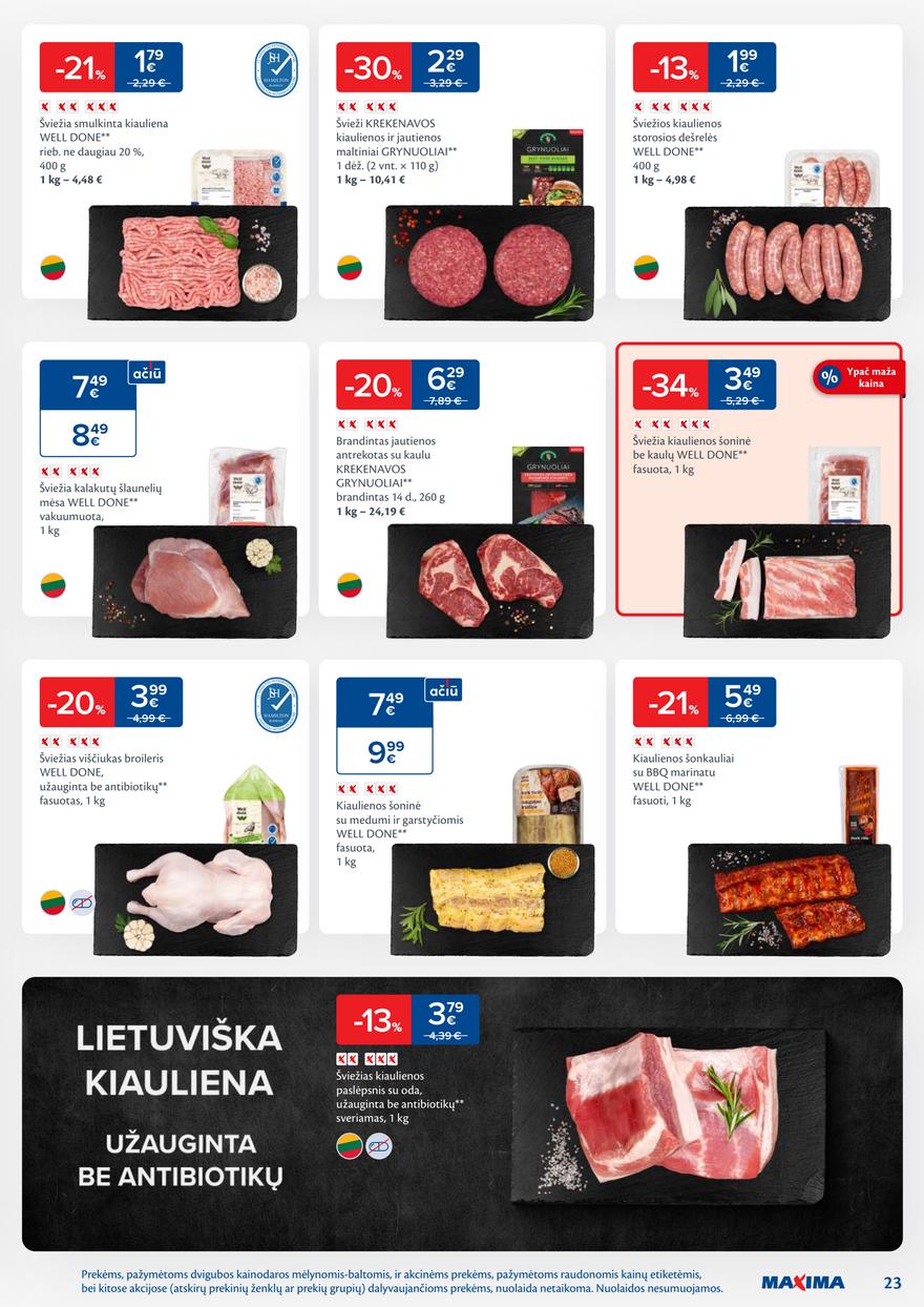 Maxima leidinukas akcijos nuo 
  2026-01-06 iki 
  2026-01-12 | Leidinukas.lt puslapis 23