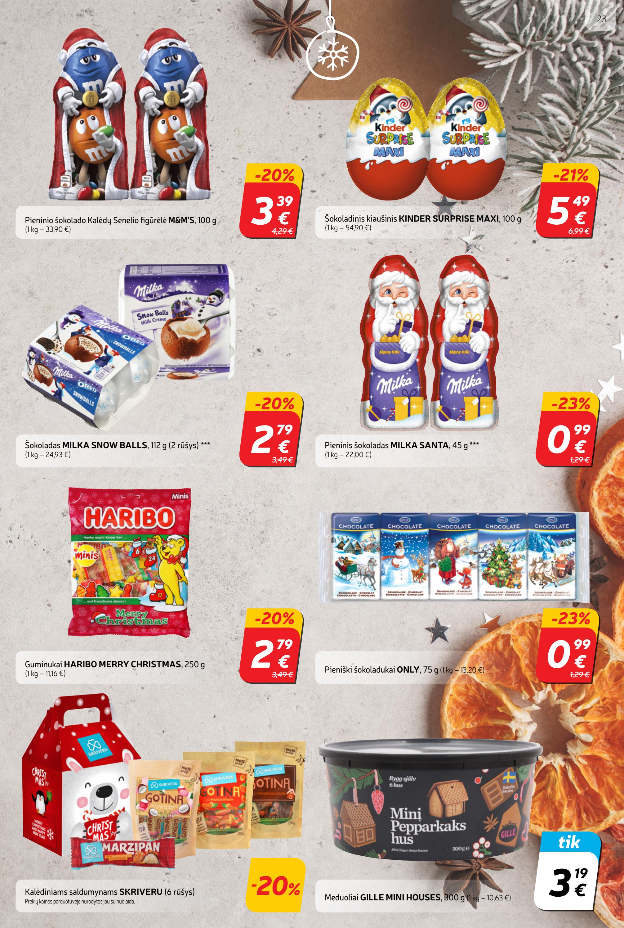Rimi savaitinis leidinys akcijos nuo 
  2022-11-29 iki 
  2022-12-05 | Leidinukas.lt puslapis 23