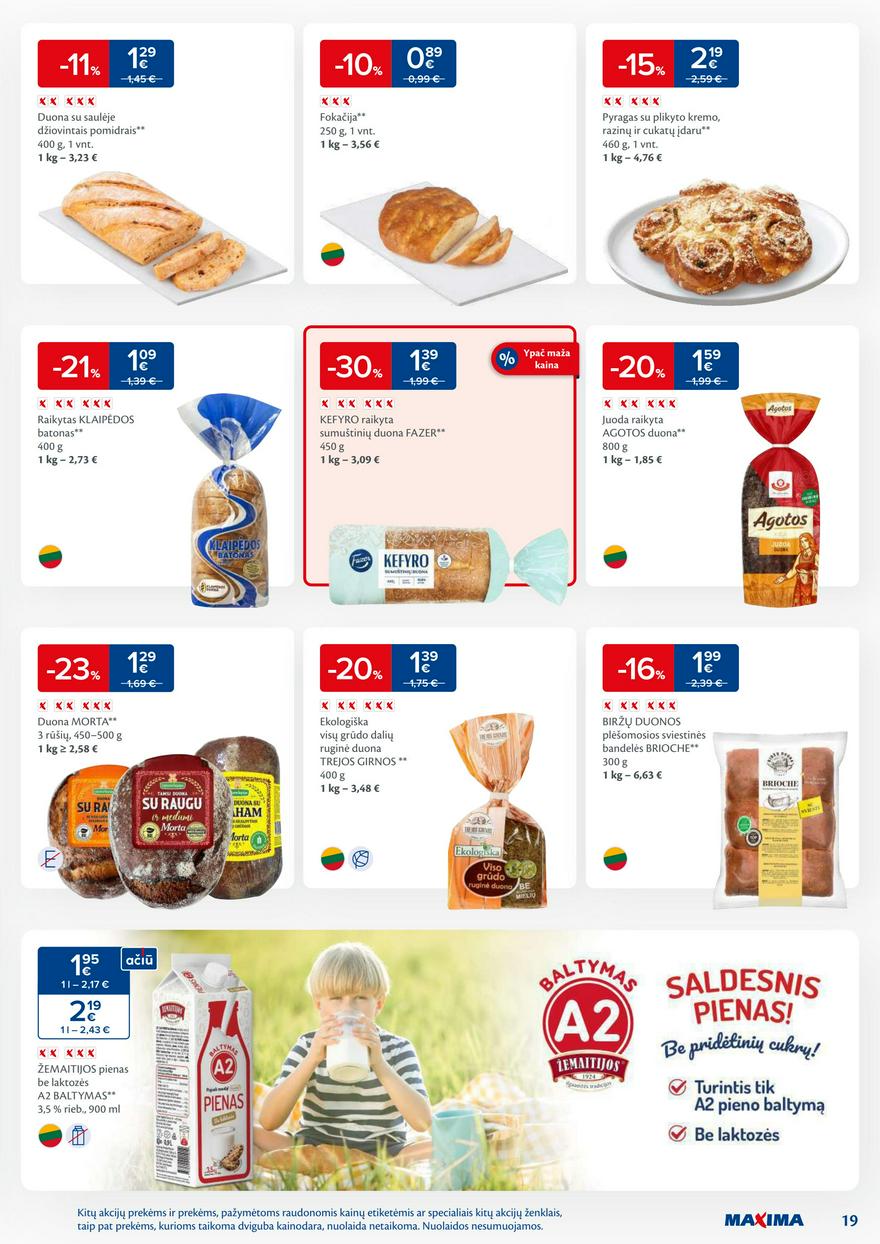 Maxima leidinys 20 akcijos nuo 
  2025-05-13 iki 
  2025-05-19 | Leidinukas.lt puslapis 19