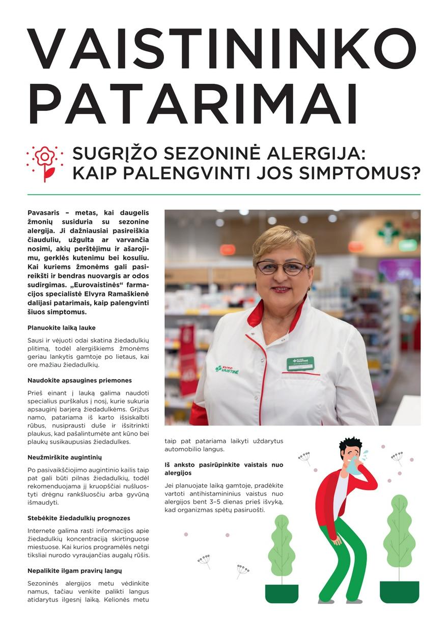 Euro vaistinė katalogas akcijos nuo 
  2025-04-01 iki 
  2025-04-30 | Leidinukas.lt puslapis 23