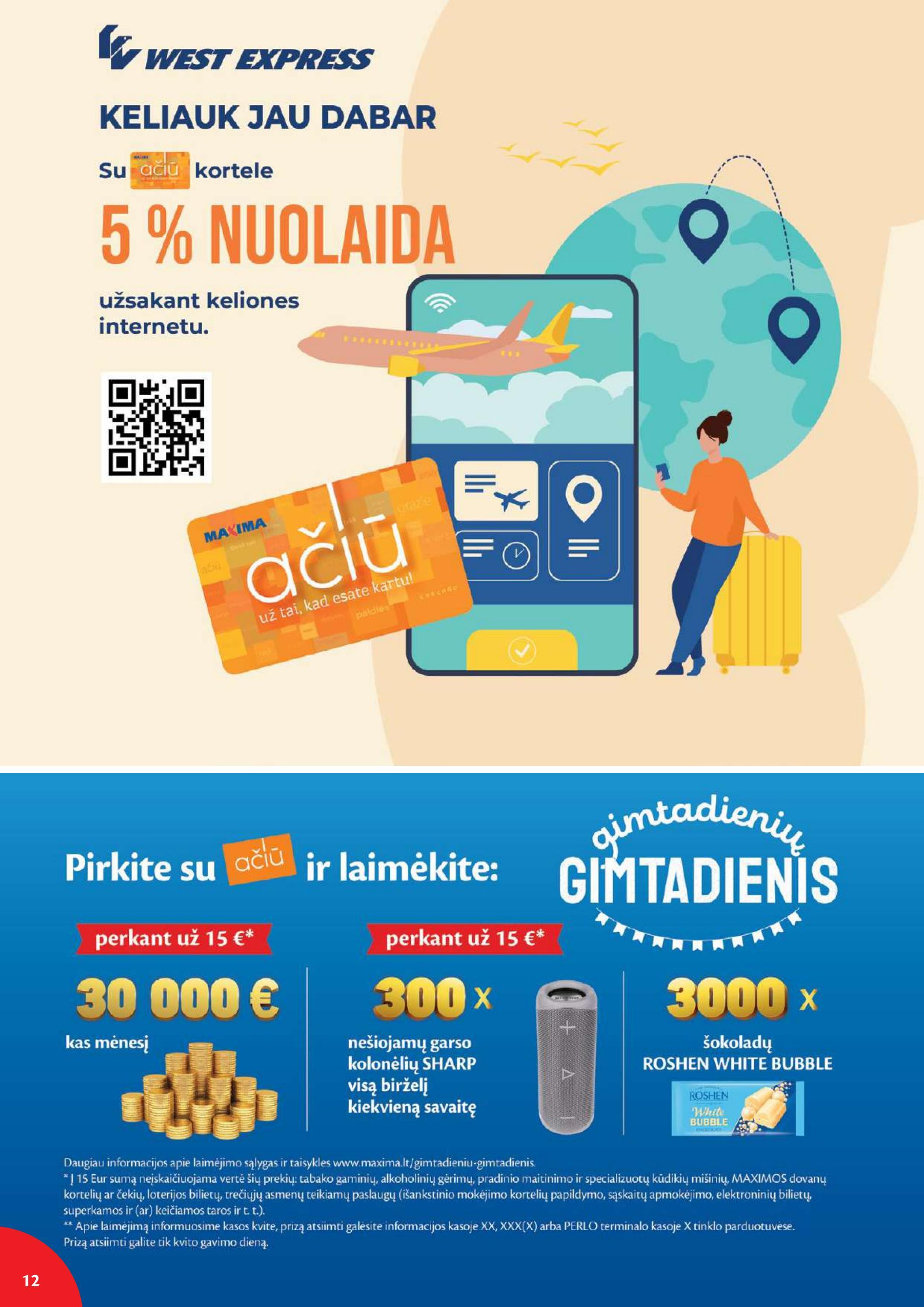 Maxima kaininis leidinys akcijos nuo 
  2022-06-21 iki 
  2022-06-27 | Leidinukas.lt puslapis 12