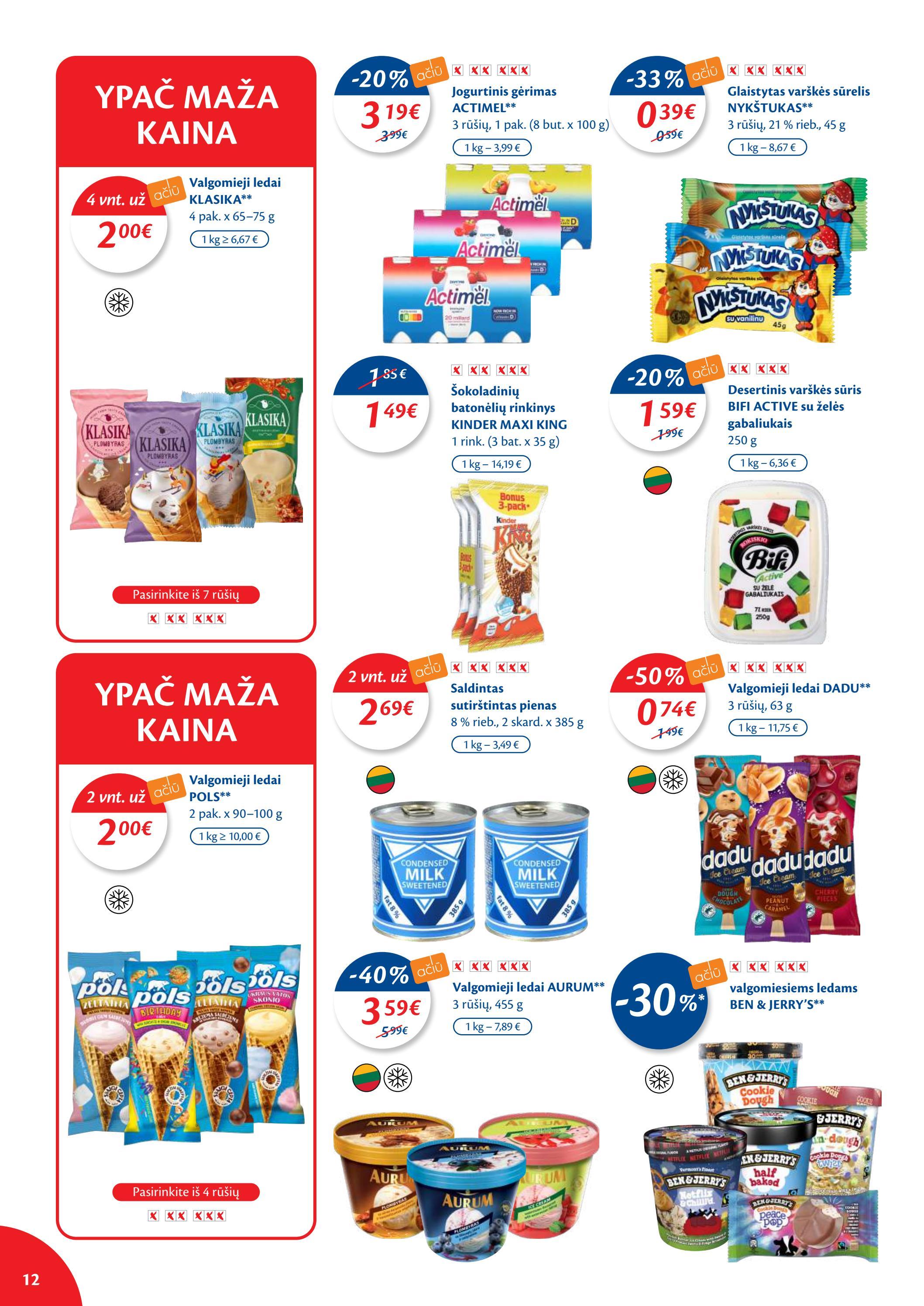 Maxima kaininis leidinys akcijos nuo 
  2022-05-24 iki 
  2022-05-30 | Leidinukas.lt puslapis 12