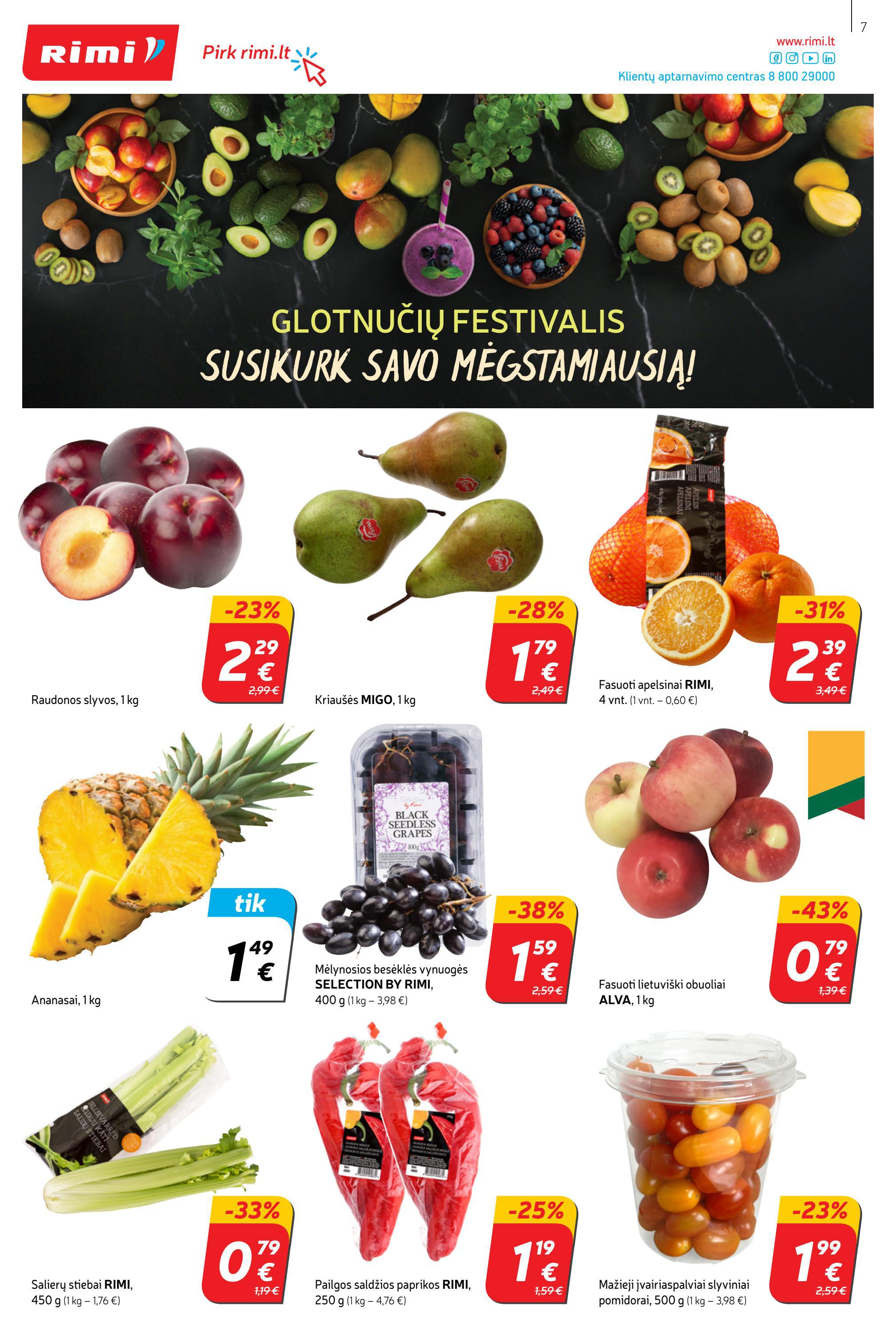 Rimi savaitinis leidinys akcijos nuo 
  2022-03-01 iki 
  2022-03-07 | Leidinukas.lt puslapis 7