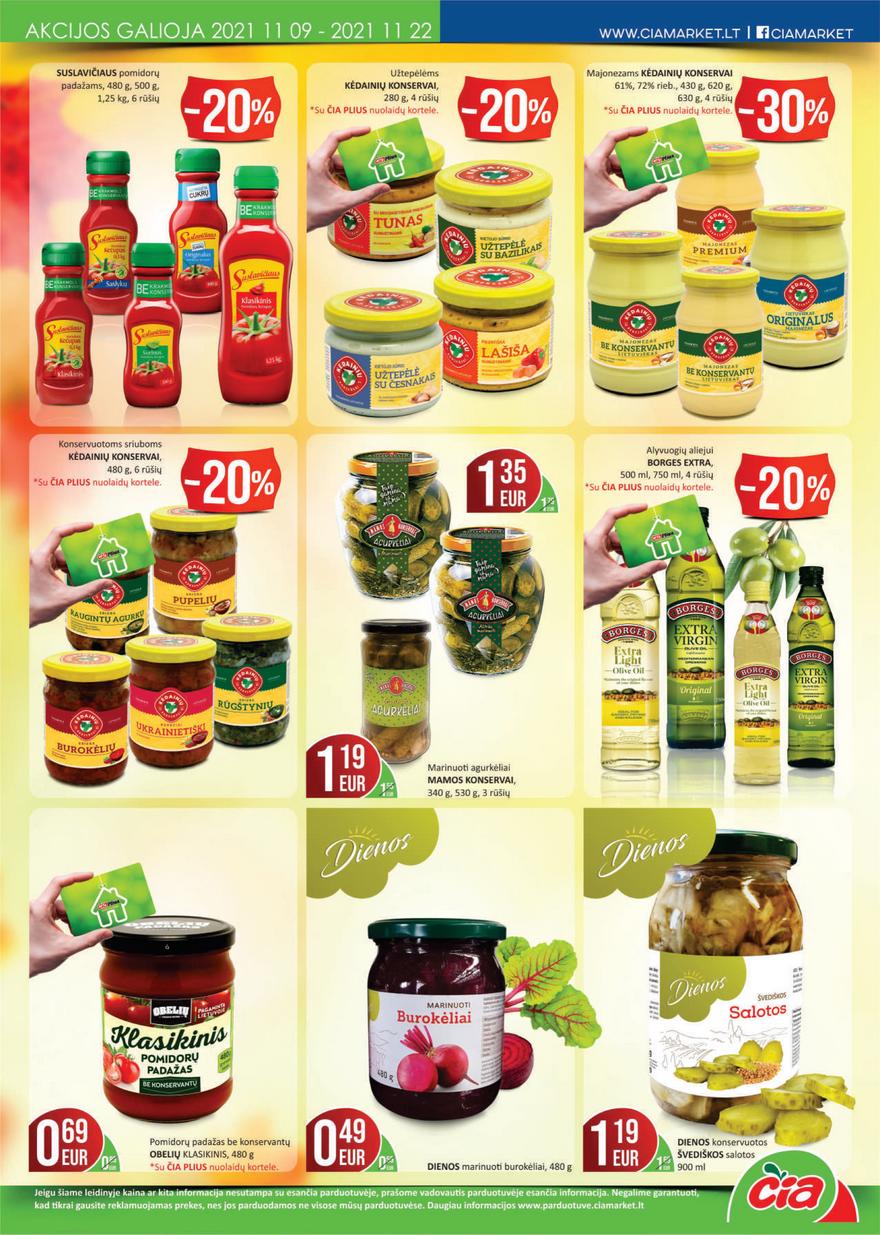 Čia market leidinys akcijos nuo 
  2021-11-09 iki 
  2021-11-22 | Leidinukas.lt puslapis 8