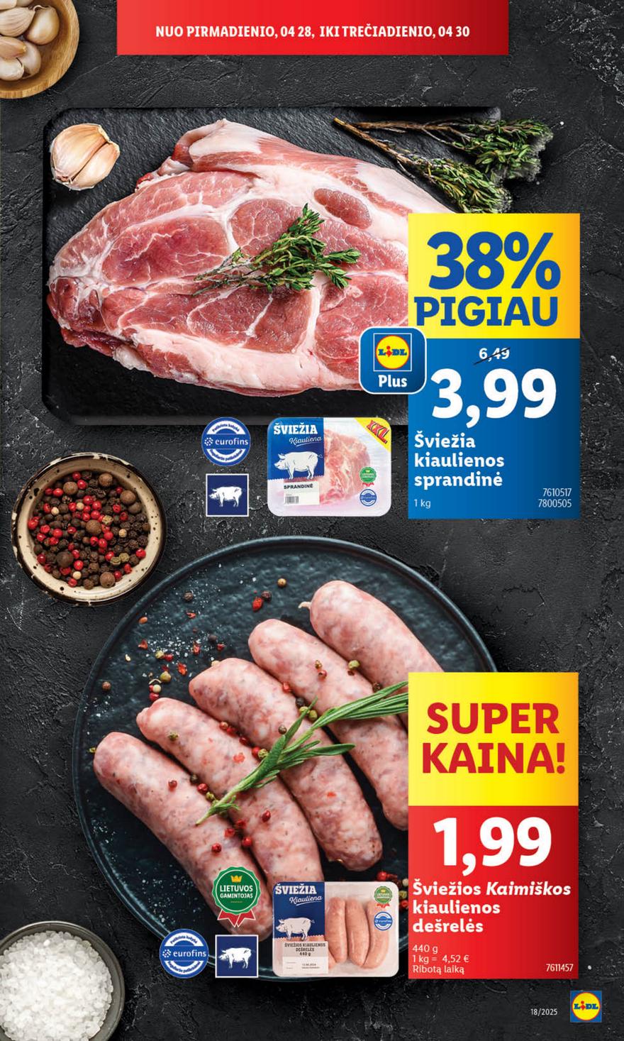 Lidl savaitinis leidinys akcijos nuo 
  2025-04-28 iki 
  2025-05-04 | Leidinukas.lt puslapis 7