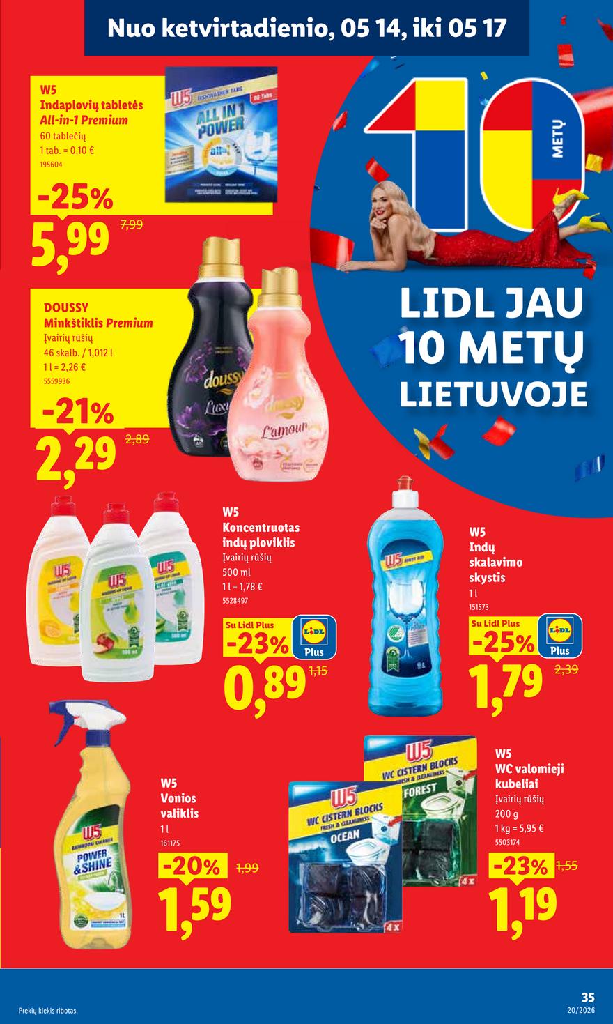 Lidl leidinys akcijos nuo 
  2026-05-11 iki 
  2026-05-17 | Leidinukas.lt puslapis 41