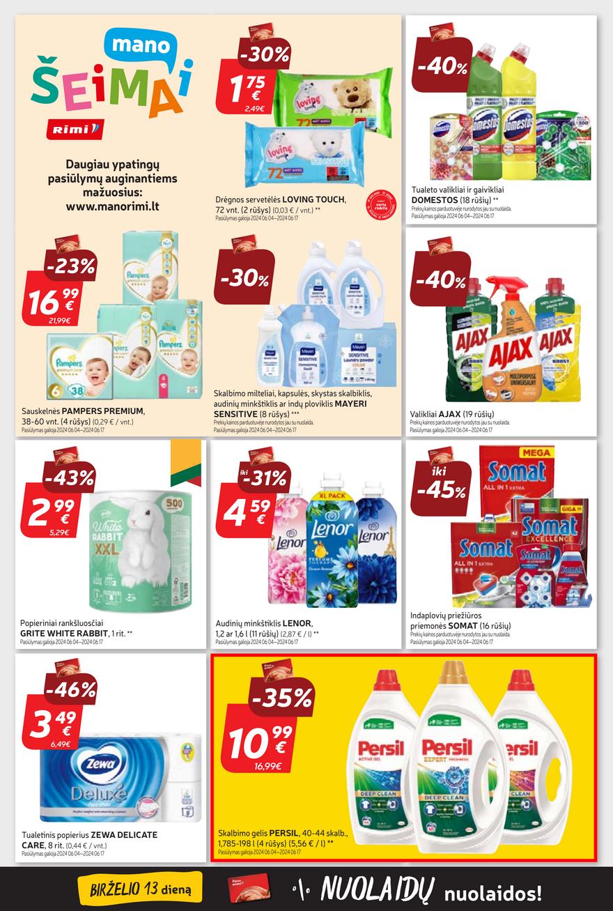 Rimi savaitinis leidinys akcijos nuo 
  2024-06-11 iki 
  2024-06-17 | Leidinukas.lt puslapis 32
