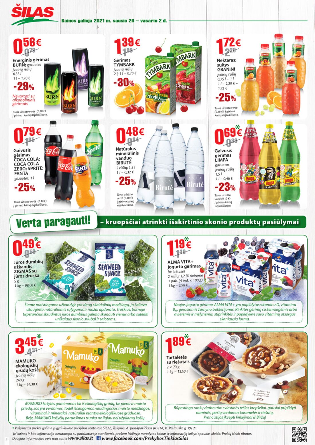 Šilas leidinys akcijos nuo 
  2021-01-20 iki 
  2021-02-02 | Leidinukas.lt puslapis 8
