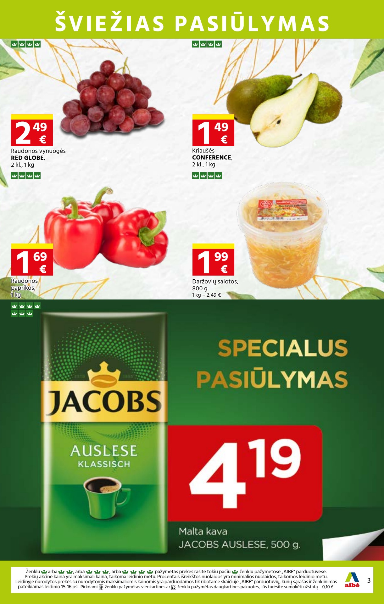 Aibė pasiūlymai akcijos nuo 
  2023-09-28 iki 
  2023-10-10 | Leidinukas.lt puslapis 3