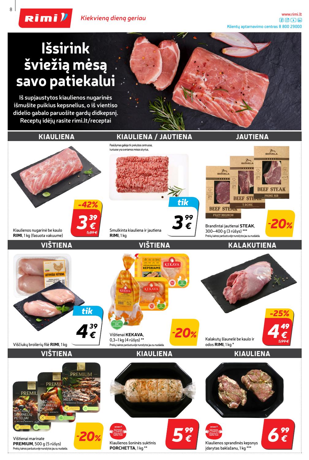 Rimi savaitinis leidinys akcijos nuo 
  2020-02-11 iki 
  2020-02-17 | Leidinukas.lt puslapis 8