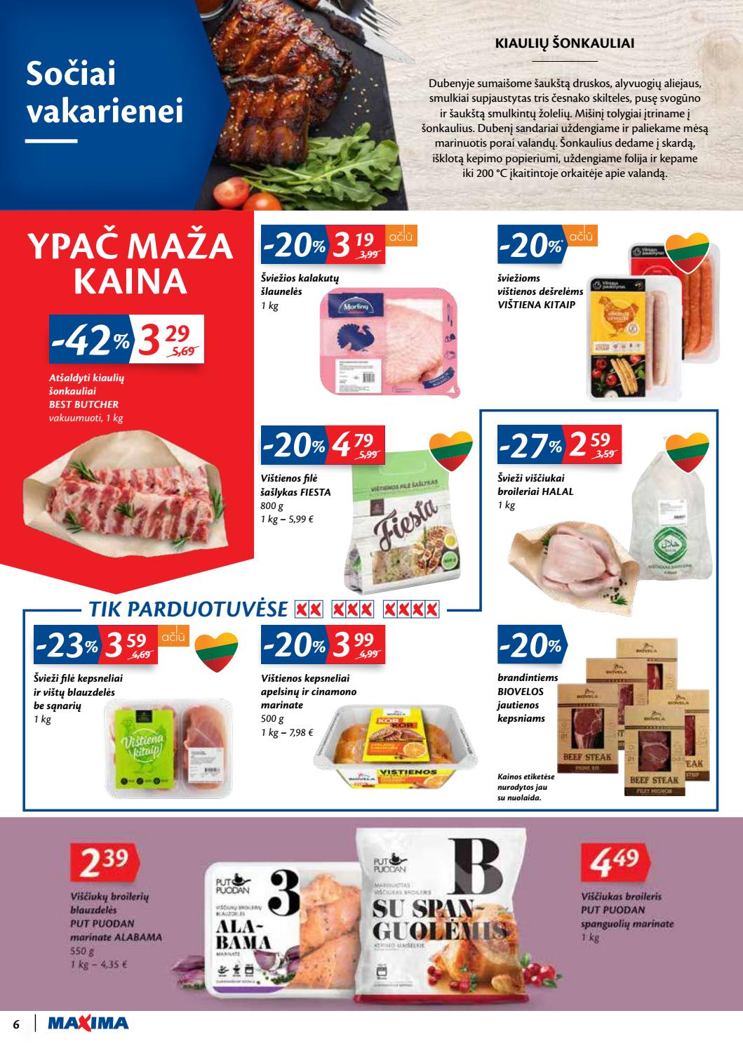Maxima kaininis leidinys akcijos nuo 
  2020-06-02 iki 
  2020-06-08 | Leidinukas.lt puslapis 6