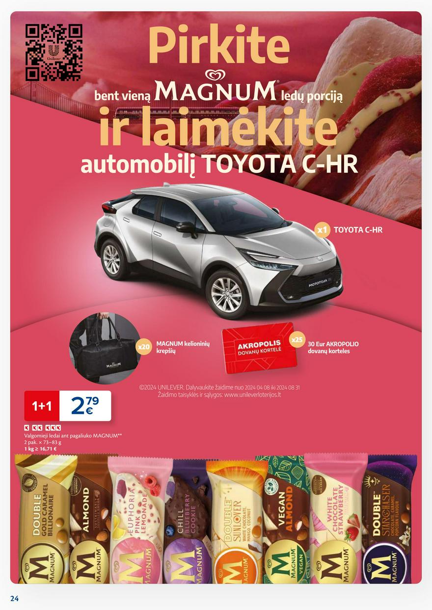 Maxima leidinys akcijos nuo 
  2024-06-11 iki 
  2024-06-17 | Leidinukas.lt puslapis 24