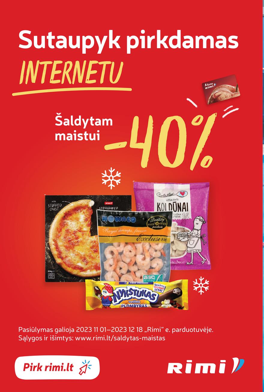 Rimi savaitinis leidinys akcijos nuo 
  2023-11-07 iki 
  2023-11-13 | Leidinukas.lt puslapis 27