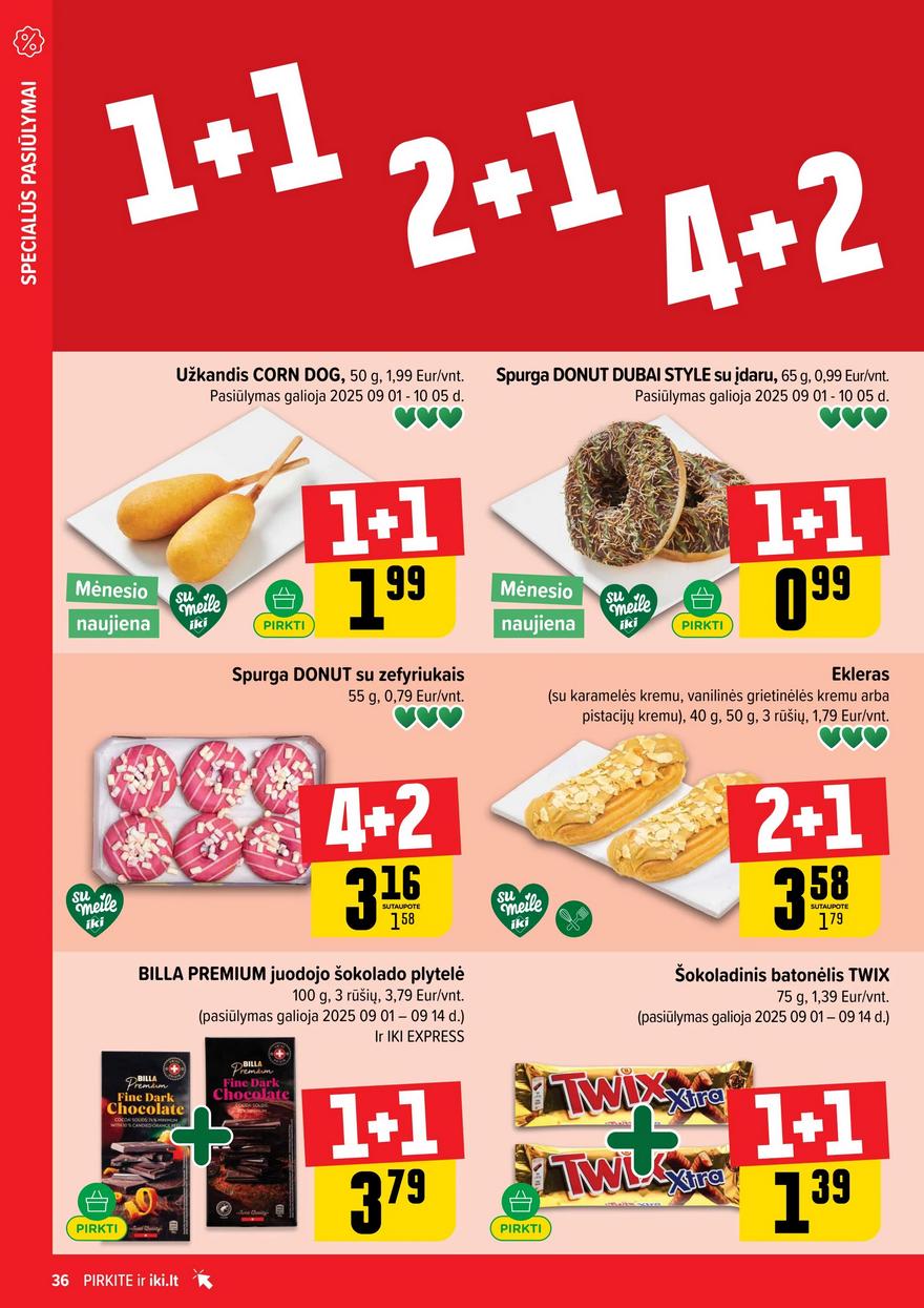 Iki leidinys 36 akcijos nuo 
  2025-09-01 iki 
  2025-09-07 | Leidinukas.lt puslapis 36