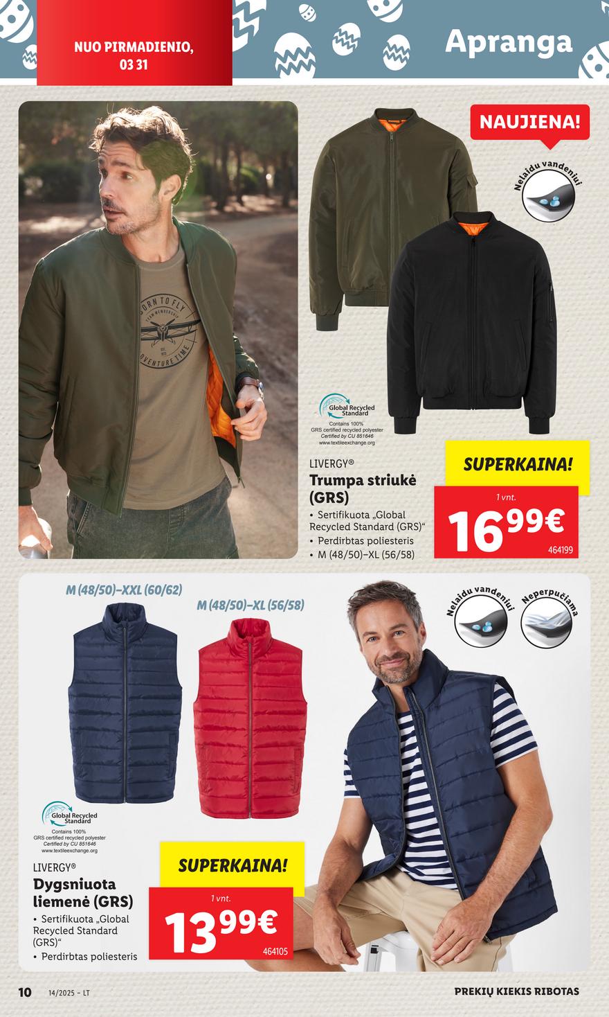 Lidl ne maisto leidinys akcijos nuo 
  2025-03-31 iki 
  2025-04-06 | Leidinukas.lt puslapis 10