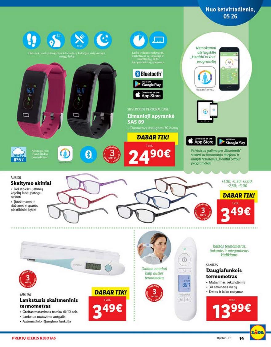 Ldil ne maisto prekių pasiūlymai akcijos nuo 
  2022-05-23 iki 
  2022-05-29 | Leidinukas.lt puslapis 19