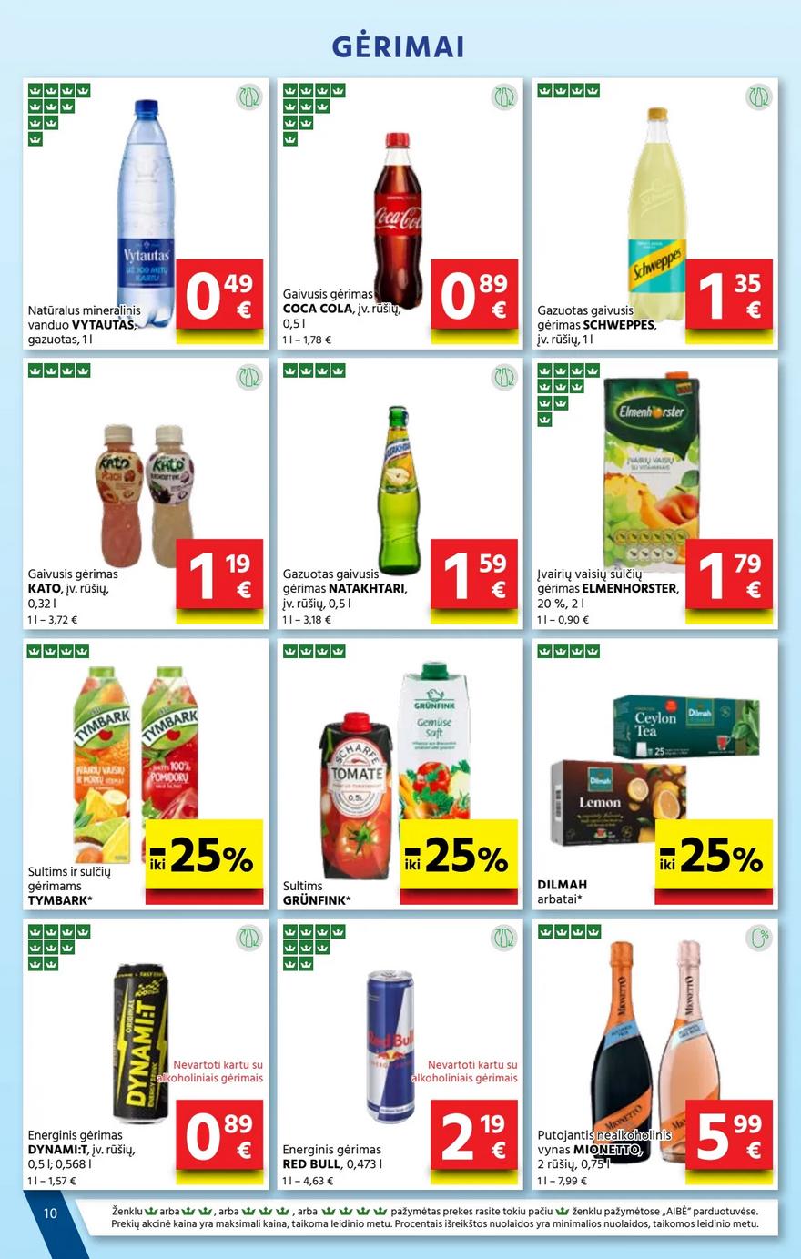 Aibė leidinys 26 akcijos nuo 
  2024-09-26 iki 
  2024-10-08 | Leidinukas.lt puslapis 10