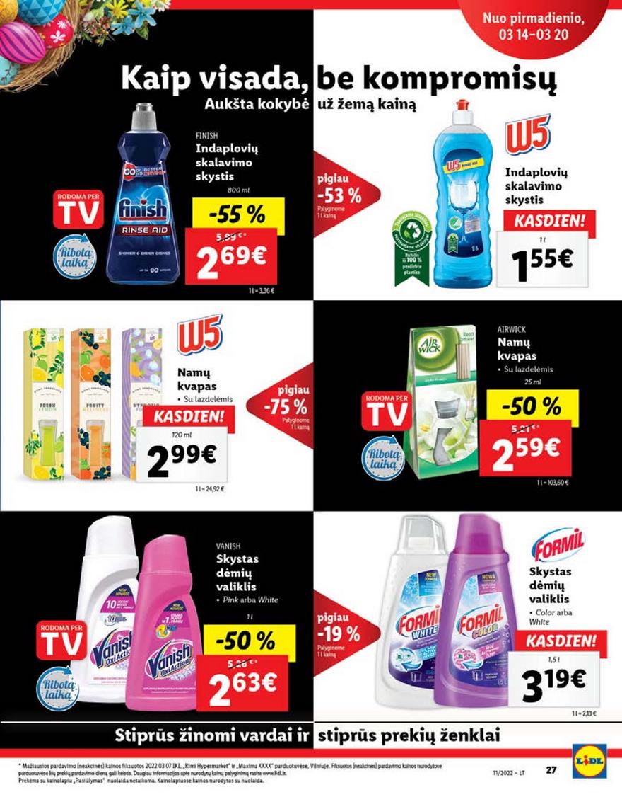 Ldil maisto leidinys akcijos nuo 
  2022-03-14 iki 
  2022-03-20 | Leidinukas.lt puslapis 27