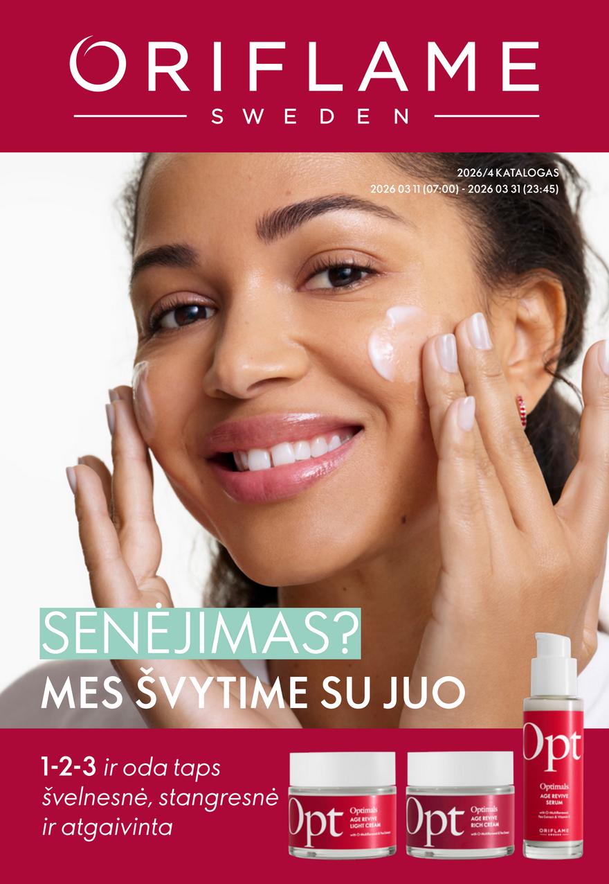 Oriflame katalogas akcijos nuo 
  2026-03-11 iki 
  2026-03-31 | Leidinukas.lt puslapis 1