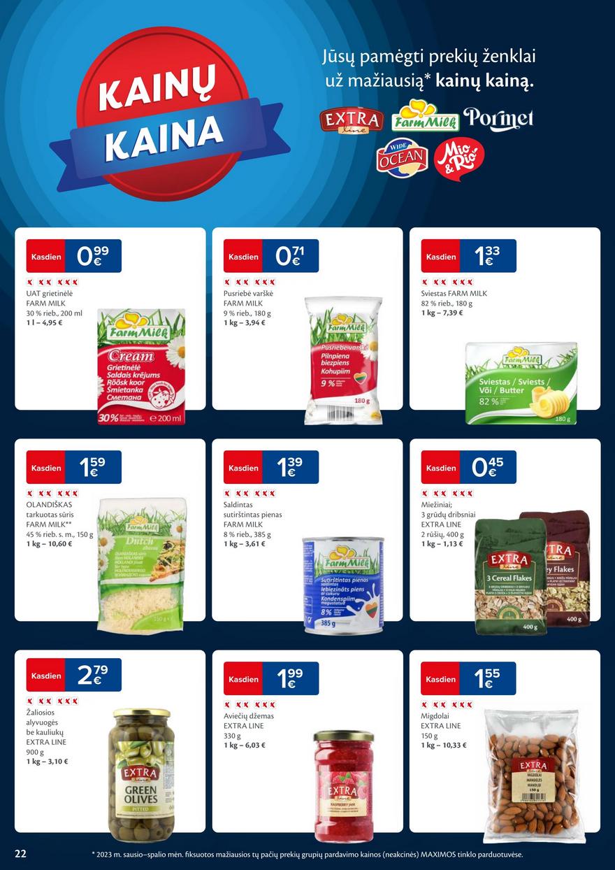 Maxima kaininis leidinys akcijos nuo 
  2023-12-05 iki 
  2023-12-11 | Leidinukas.lt puslapis 22