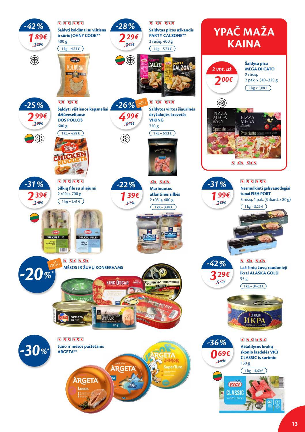 Maxima kaininis leidinys akcijos nuo 
  2021-08-26 iki 
  2021-08-29 | Leidinukas.lt puslapis 13