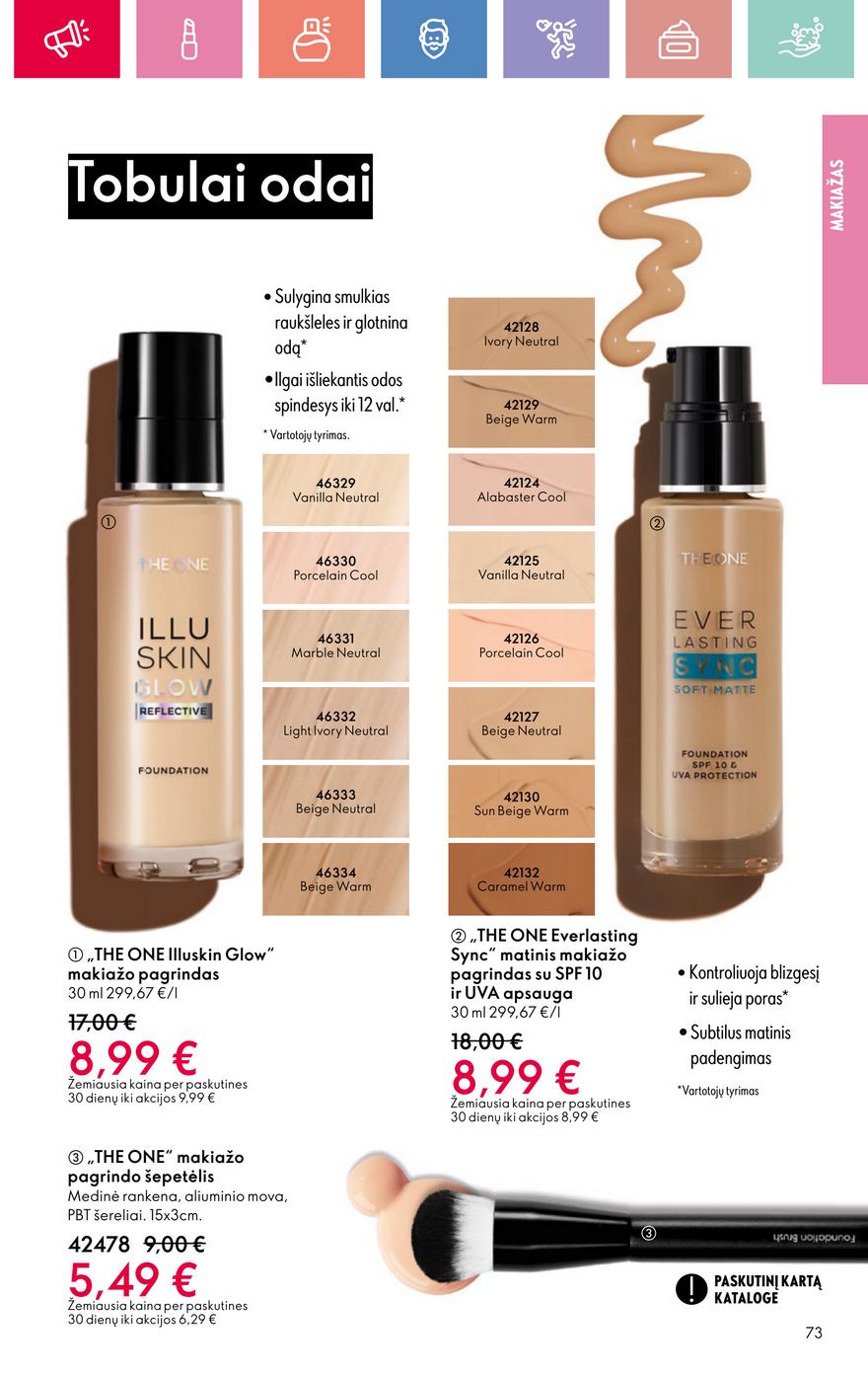 Oriflame katalogas akcijos nuo 
  2025-06-22 iki 
  2025-07-12 | Leidinukas.lt puslapis 73