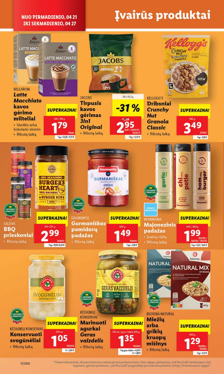Lidl leidinys naujas akcijos nuo 
  2025-04-21 iki 
  2025-04-27 | Leidinukas.lt puslapis 30