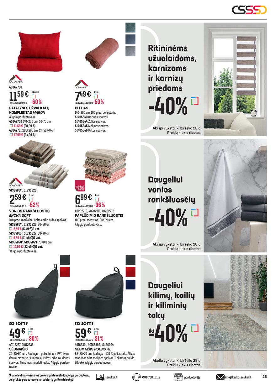 Senukai leidinys akcijos nuo 
  2022-06-15 iki 
  2022-06-28 | Leidinukas.lt puslapis 25