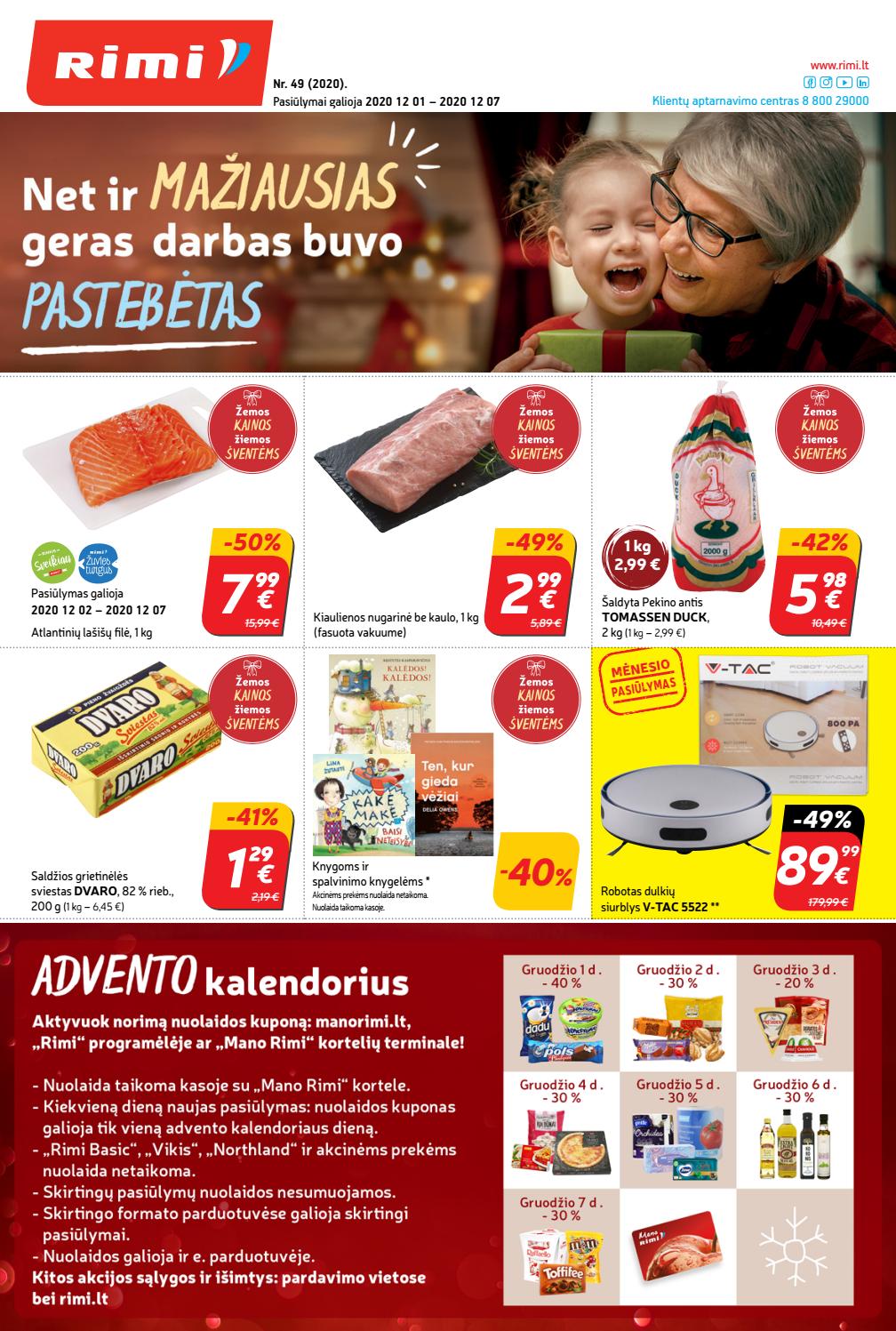 Rimi savaitinis leidinys akcijos nuo 
  2020-12-01 iki 
  2020-12-07 | Leidinukas.lt puslapis 1
