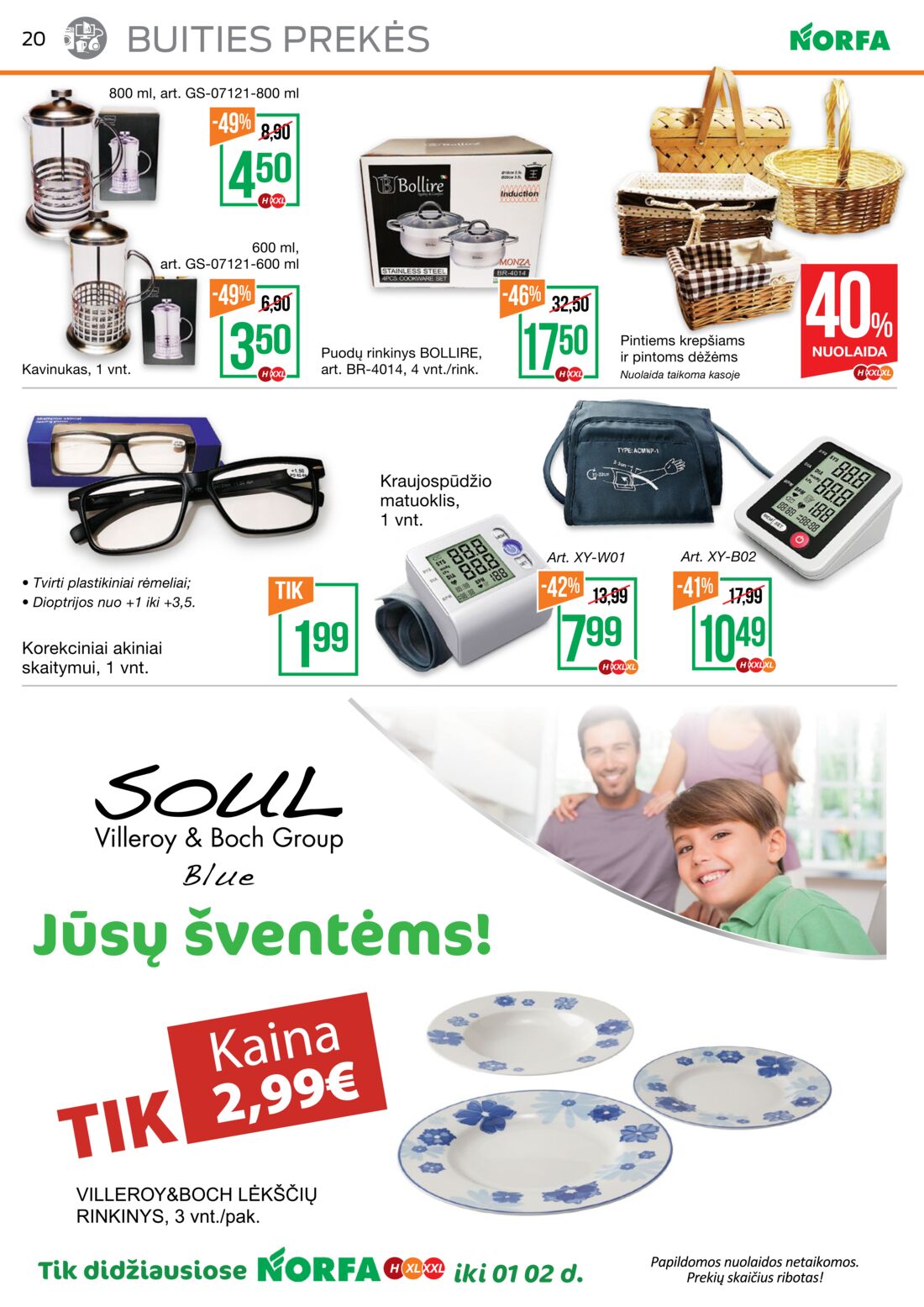 Norfa kaininis leidinys akcijos nuo 
  2019-11-28 iki 
  2019-12-11 | Leidinukas.lt puslapis 20