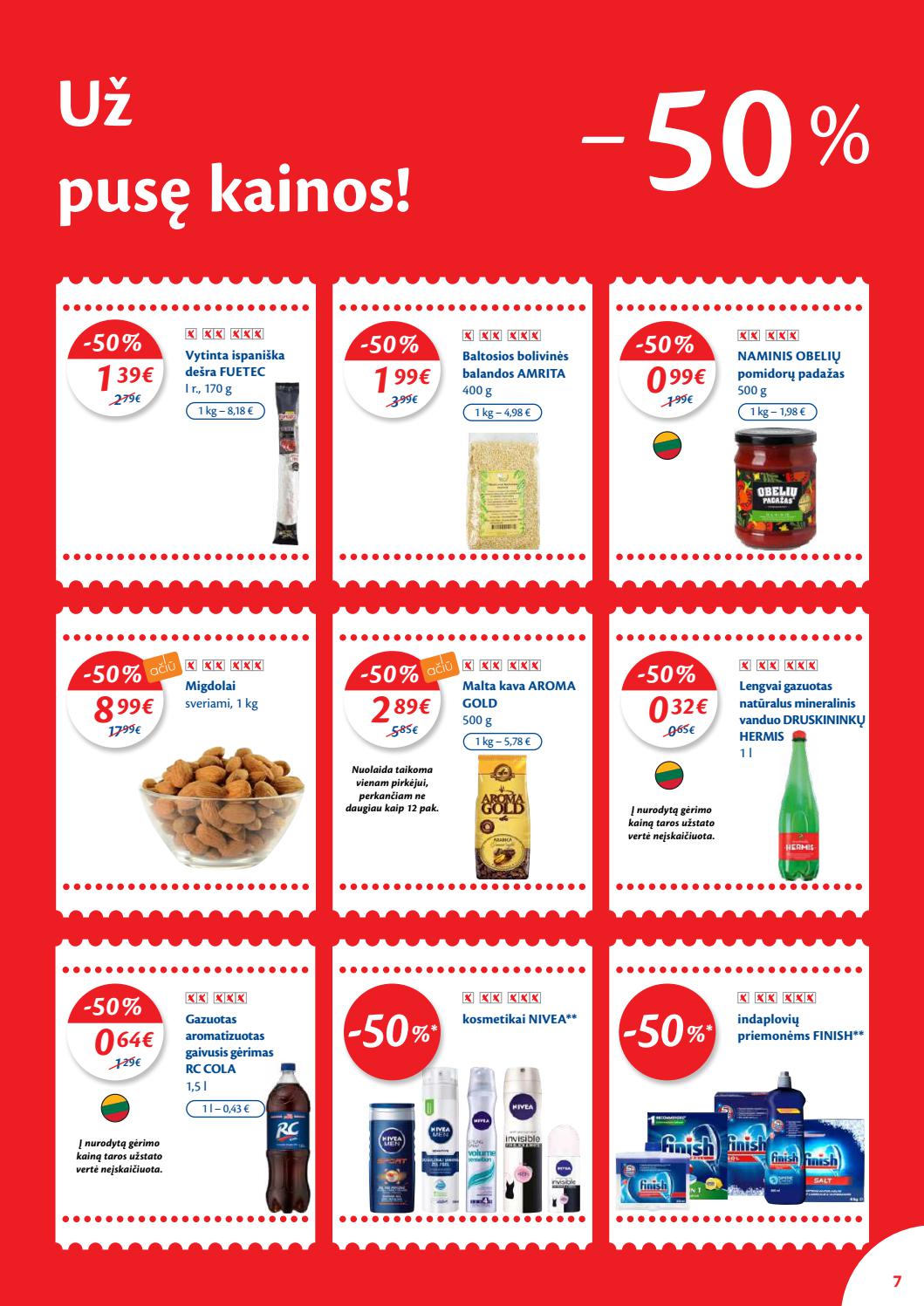 Maxima kaininis leidinys akcijos nuo 
  2021-08-10 iki 
  2021-08-16 | Leidinukas.lt puslapis 7