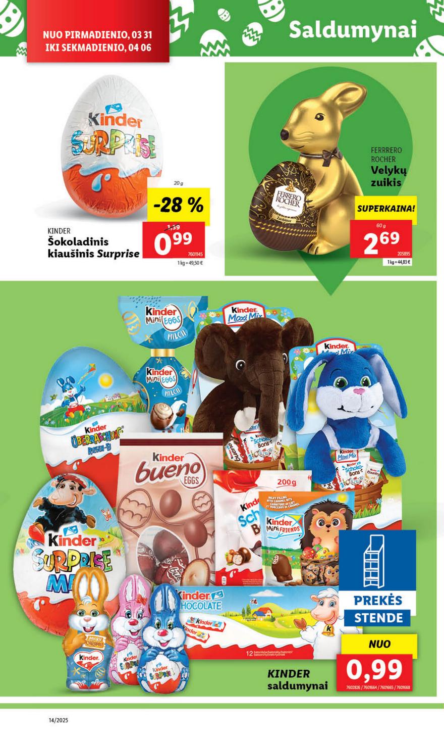 Lidl leidinys akcijos nuo 
  2025-03-31 iki 
  2025-04-06 | Leidinukas.lt puslapis 32