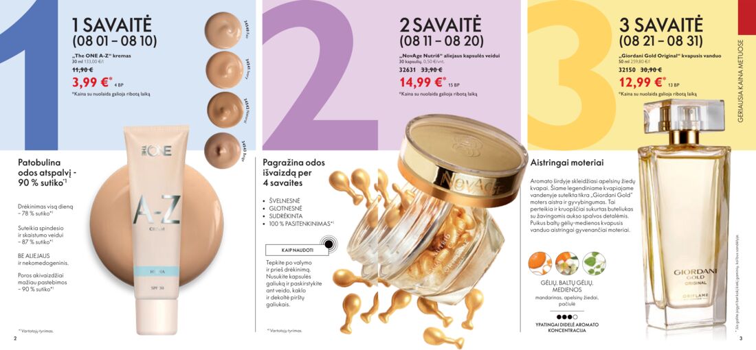 Oriflame katalogas akcijos nuo 
  2020-08-01 iki 
  2020-08-31 | Leidinukas.lt puslapis 1
