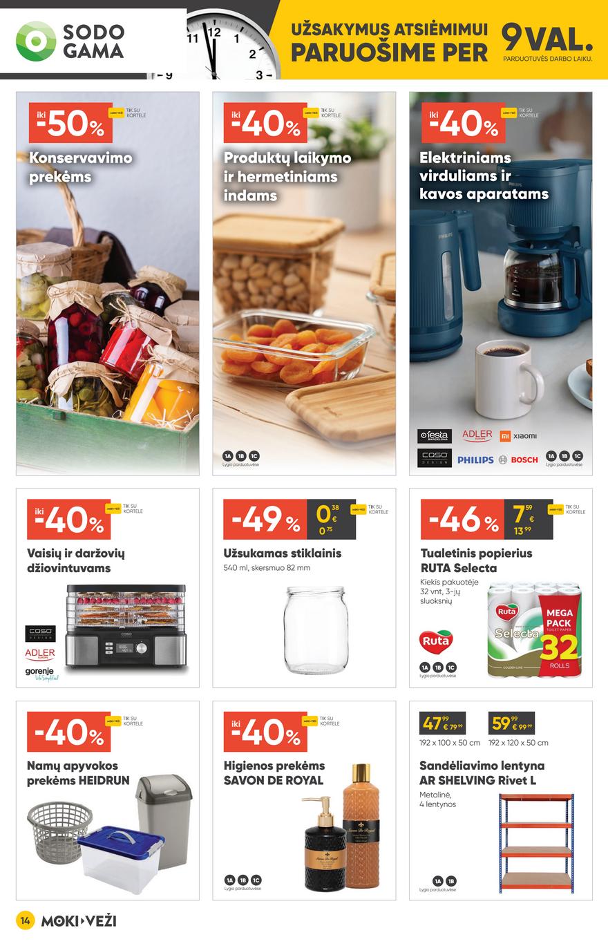 Moki veži leidinys akcijos nuo 
  2025-07-24 iki 
  2025-08-19 | Leidinukas.lt puslapis 14