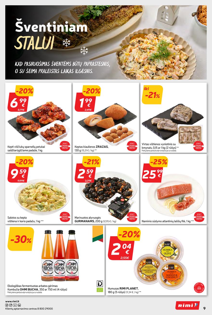 Rimi savaitinis leidinys akcijos nuo 
  2023-12-27 iki 
  2024-01-02 | Leidinukas.lt puslapis 9