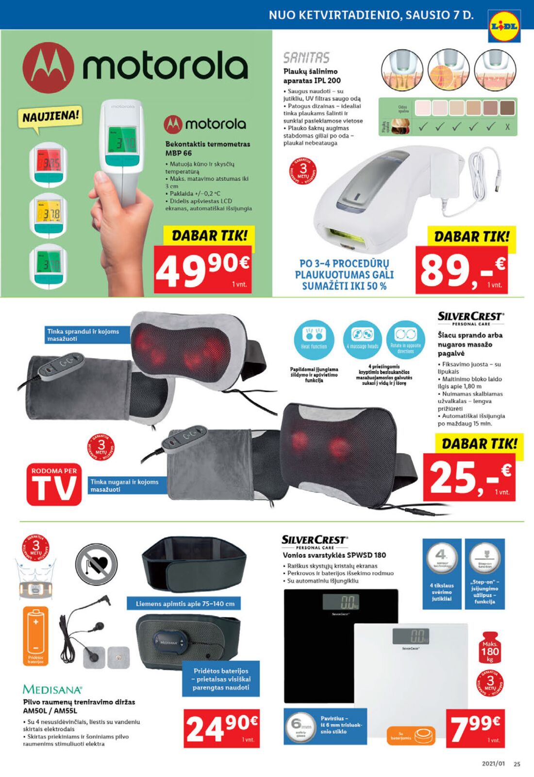 Lidl savaitinis leidinys akcijos nuo 
  2021-01-04 iki 
  2021-01-10 | Leidinukas.lt puslapis 25