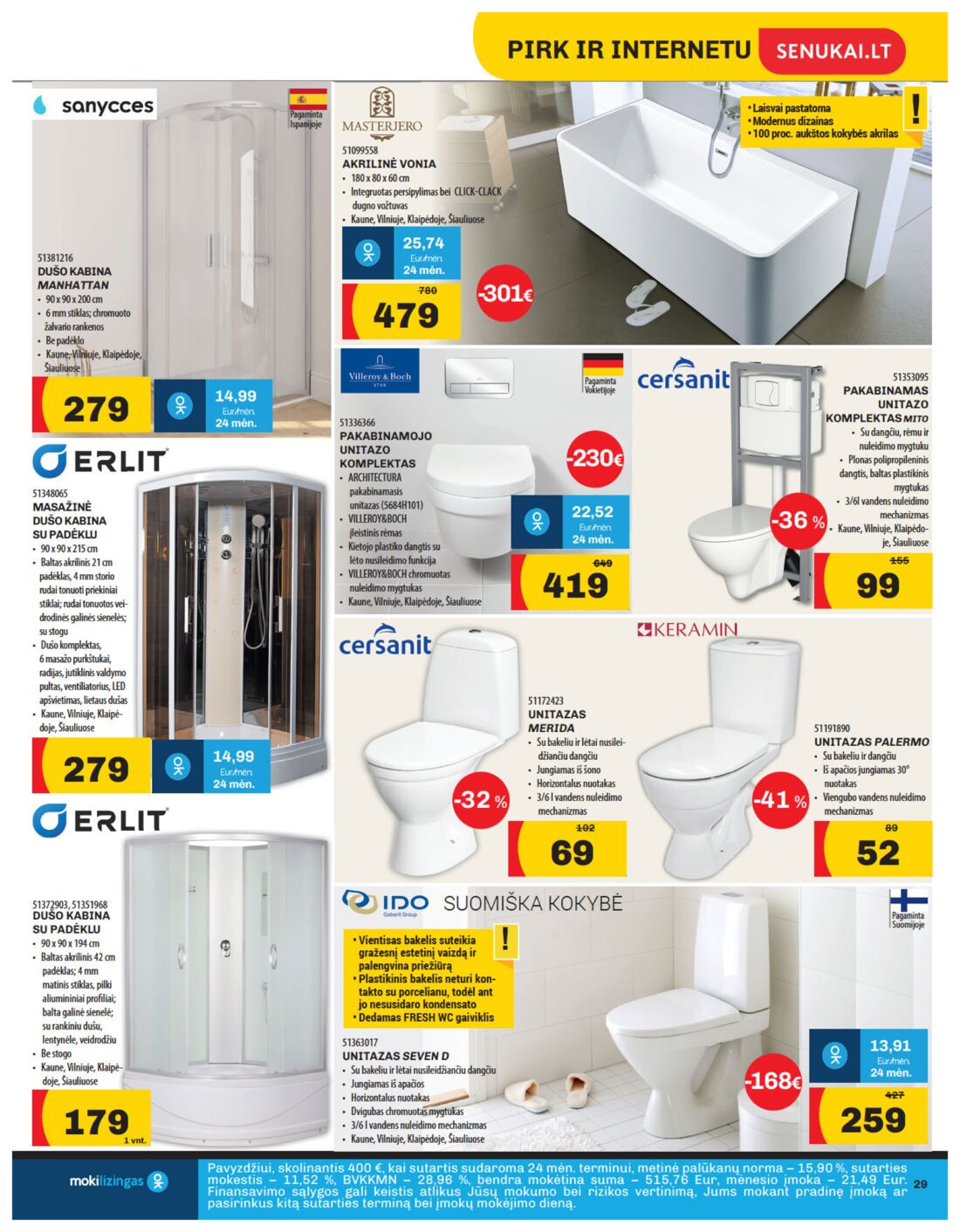 Senukai reklaminis leidinys akcijos nuo 
  2019-05-30 iki 
  2019-06-17 | Leidinukas.lt puslapis 29
