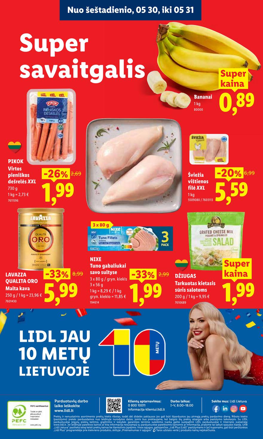 Lidl leidinys naujas akcijos nuo 
  2026-05-25 iki 
  2026-05-31 | Leidinukas.lt puslapis 32