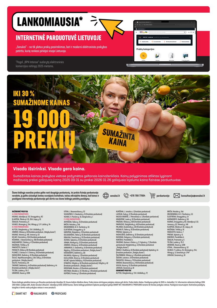 Senukai leidinys akcijos nuo 
  2026-04-16 iki 
  2026-05-14 | Leidinukas.lt puslapis 16