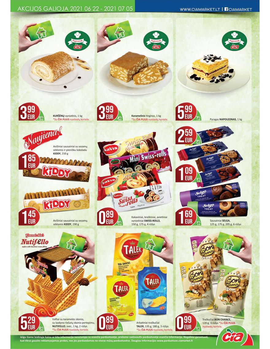Čia market leidinys akcijos nuo 
  2021-06-22 iki 
  2021-07-05 | Leidinukas.lt puslapis 7