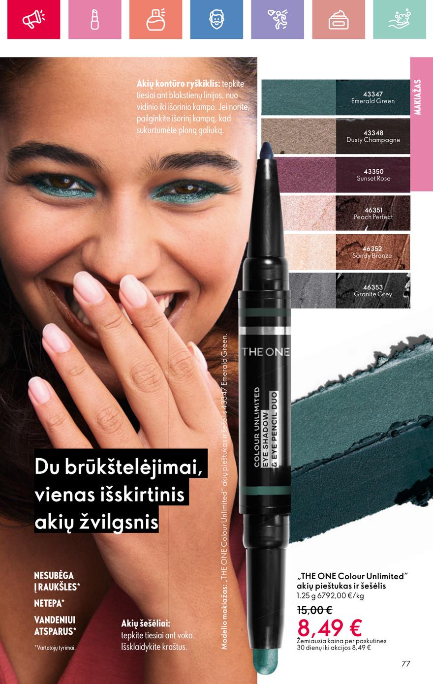 Oriflame katalogas akcijos nuo 
  2025-06-22 iki 
  2025-07-12 | Leidinukas.lt puslapis 77