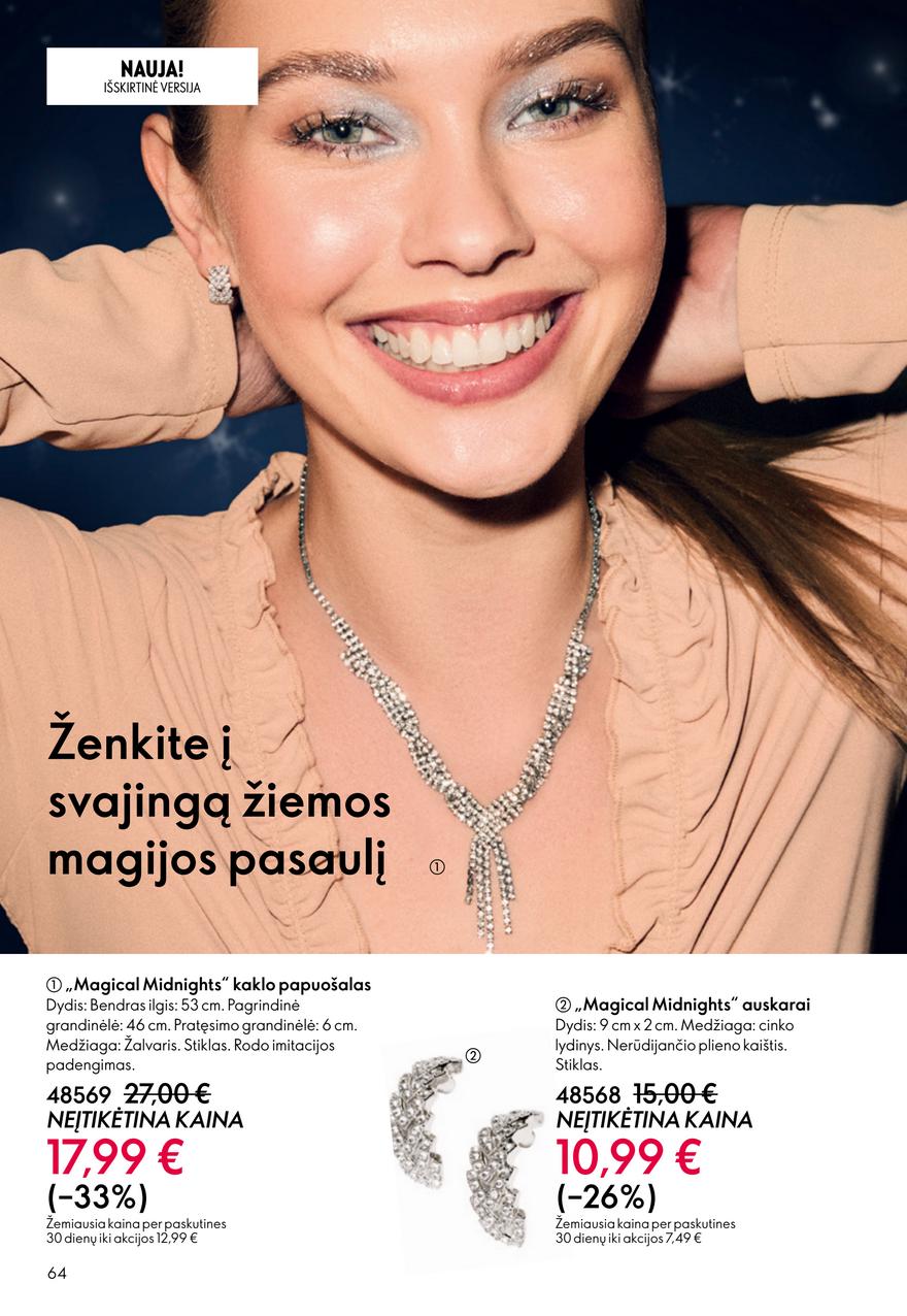 Oriflame katalogas akcijos nuo 
  2025-12-10 iki 
  2025-12-30 | Leidinukas.lt puslapis 64