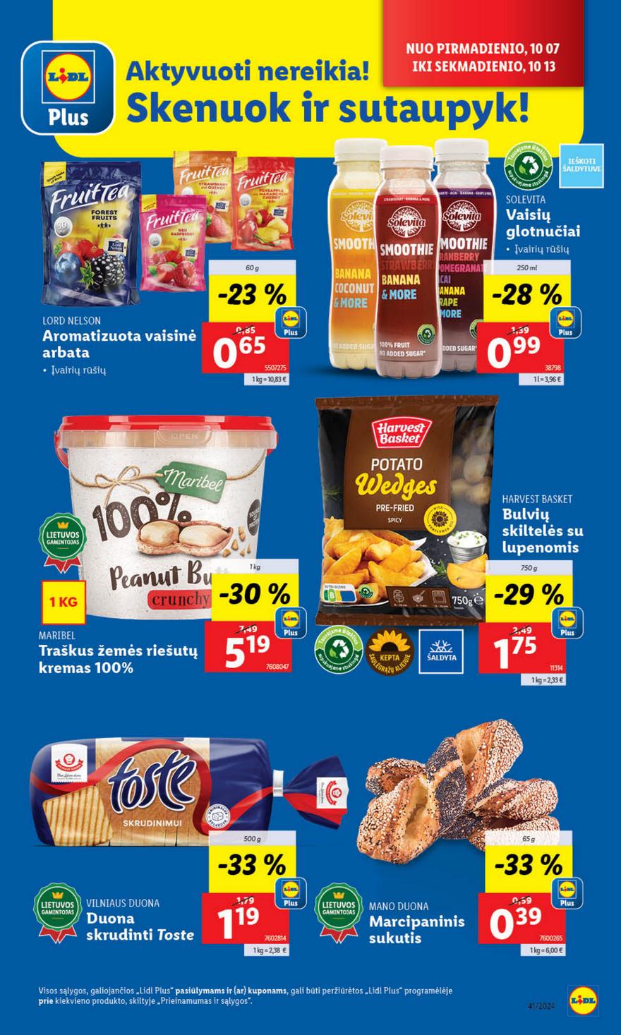 Lidl savaitinis leidinys akcijos nuo
2024-10-07 iki
2024-10-13 | Leidinukas.lt puslapis 7